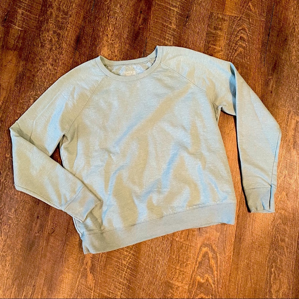 Light green crewneck